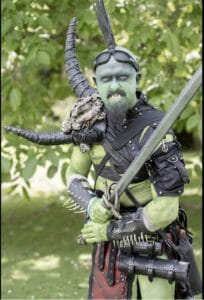 Fjord Cosplay and Make Up by Kristyan White || Photography by Gordon Adams || Costume by DungeonCandyClothing