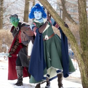 Jester: Cosplay and Costume by @burntvanities (Instagram) || Fjord: Cosplay by Trever Shorter, Costume by @mandipancakes (Instagram) || Photography by @visus.lens (Instagram)