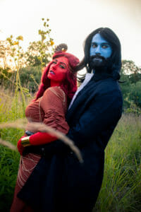 Ruby of the Sea/Marion Lavorre: Harley Sampsel (@harland3r) || The Gentleman/Babenon Dosal: Patrick Sampsel || Photography by Kara Bischoff @karamelphotography
