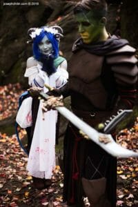 Fjord: Costume, Sword, and Cosplay by Jon Wright @BuiltFjordTuff on Twitter || Jester: @babsbutcher (Instagram) || Photography by @josephchilin