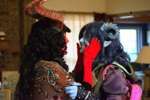 Jester Cosplay by MissElizaCreates || Marion Cosplay by Rose (Miss Eliza's Momma) || Photography by OK Cosplay Collective || Costumes and Makeup by MissElizaCreates