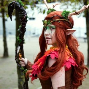 Keyleth Cosplay by @TheChloeCorner || Photography by @CJSimages || D20 Gem in crown made by @chrys_curliques