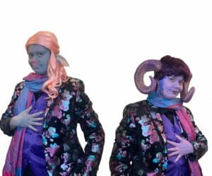 Caduceus and Mollymauk Cosplays, Makeup, and Photography by Caleb Carlson @extracandy_ (Twitter)