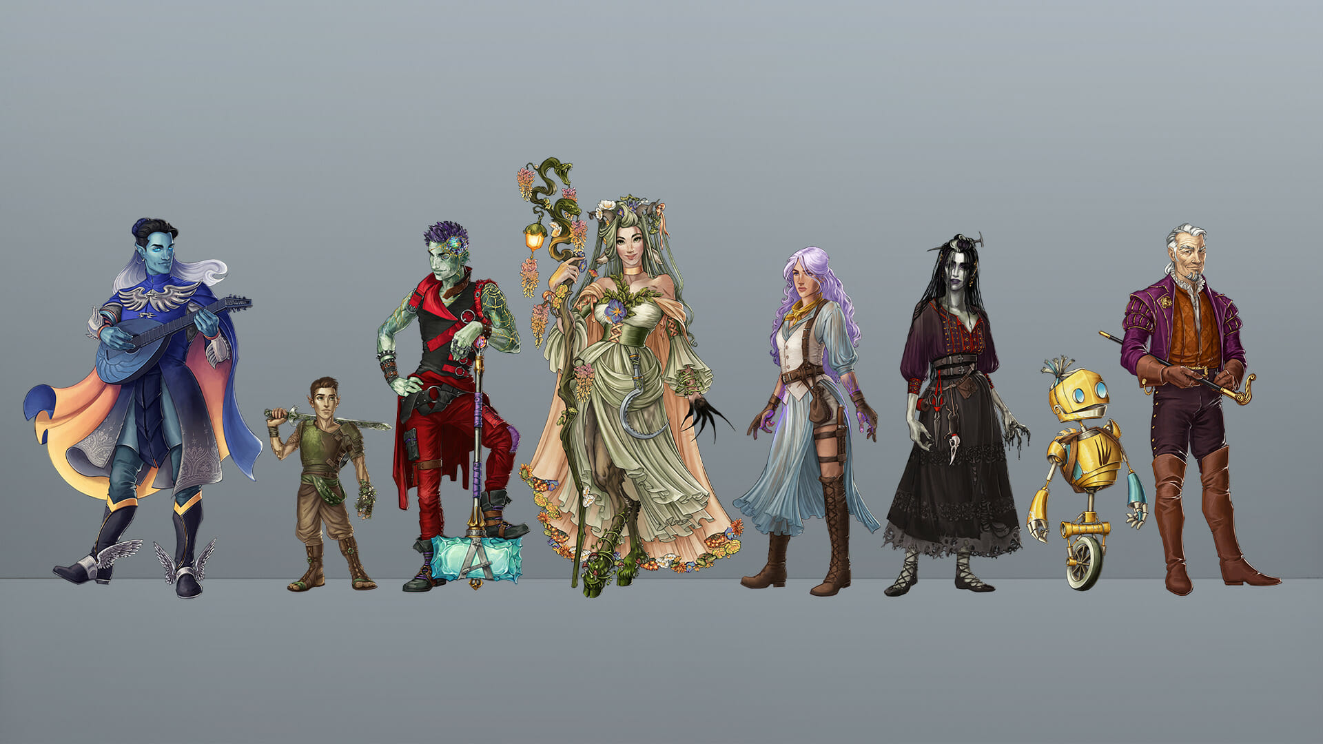 HYPE: Check Out Our Official Campaign 3 Character Art by Hannah 