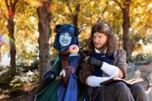 Jester Cosplay by @videcosplays (Instagram) || Caleb Cosplay by @kajicreations (Instagram) || Photography by @thepicwitch (Instagram) || Costumes and Makeup by @videcosplays