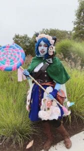 Jester Cosplay and Props by Crystal Armstead @Riyuski || Photography by Courtney Armstead @minomotu