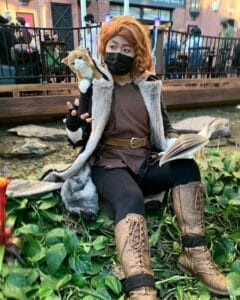Caleb Cosplay, Makeup, and Props by @silvicosplay (Instagram)