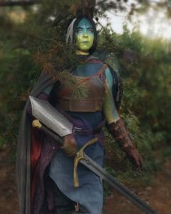 Fjord Cosplay by @mithril_cosplays ||  Makeup by @carleybombshell ||  Photography by @chaoticly_arty