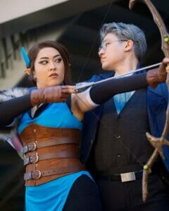Vex'ahlia Cosplay by @spiderjoce || Percy Cosplay by @bb_brandon918 || Photography by @mint.chocolate.studios
