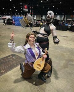 Scanlan Cosplay by @missjoeychell || Grog Cosplay by @ivyeyes || Photography by @nude_carbon_studios
