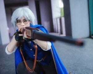 Percy Cosplay @LadyFrypan (Instagram) || Photography by Razrig Photography @razrig_photos (Instagram) || Design by @Madqueenmomo (Twitter)