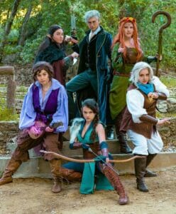 Percy Cosplay by Aaron Rivin || Scanlan Cosplay by Emelia Aukee || Vax'ildan Cosplay by Liz Cobb || Vex'ahlia Cosplay by Mina Kess || Keyleth Cosplay by Rachel Stinger || Pike Cosplay by Allie Murray || Photography by Chris Ly