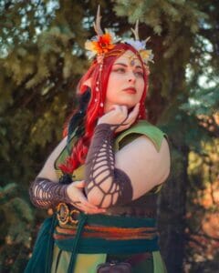 Keyleth Cosplay and Makeup by @roguecorvid (Instagram) || Photography by @allthingslaurenstudios (Instagram)
