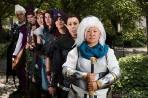Vox Machina || Pike Cosplay by @limace_cosplay (Instagram) || Vax'ildan Cosplay by @izzy.berry.cosplay (Instagram) || Scanlan Cosplay by @ladyplier_cosplay (Instagram) || Percy Cosplay by @morrigan.cosplay.13 || Vex'ahlia Cosplay by @mille.nuage (Instagram) || Keyleth Cosplay by @vicc_cosplay (Instagram) || Photography by @fantastic.photographic (Instagram)