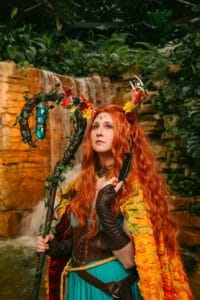 Keyleth Cosplay and Costume by @erin.is.tired.cosplay (Instagram) || Photography by @snugglyduckling_photography (Instagram)