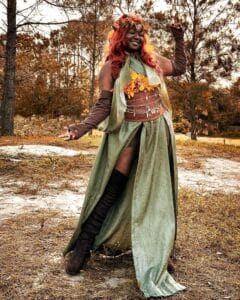 Keyleth Cosplay by @galaxyyfairy || Photography by @solarflare.cos and @lillac.cos