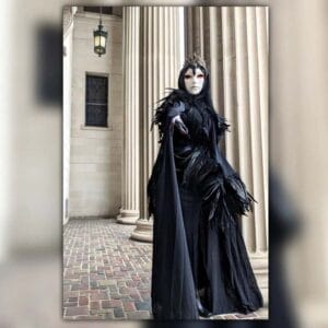 Matron of Ravens Cosplay, Costume, and Makeup by @nickellynn_cosplay || Photography by erinwlunger