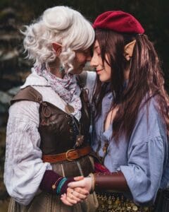 Scanlan Cosplay and Costume by @mattie_winter (Instagram) || Pike Cosplay and Costume by @ravenmomcosplays (Instagram) || Photography and Edit by @noptiplex (Instagram)