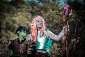Fjord Cosplay by thatsmartalek || Fjord Costume by meanlilcosplay || Caduceus Cosplay by ravenmomcosplays || Caduceus  Costume and Makeup by tea.leafcosplay || Photography by noptiplex