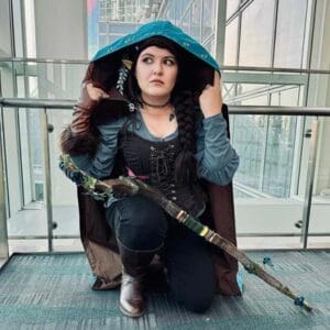 Vex'ahlia Cosplay by Ren @ChangelingRogue || Photography by Bella @aniceshrubbery || Wig by The Five Wits Wigs