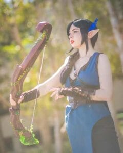 Vex_ahlia Cosplay by @misswitchjosie (Instagram) || Photography by @p_club_pics666 || Bow by @3_eela