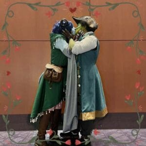 Jester Cosplay by Fj @texblades (Twitter), @bogmage (Instagram) || Fjord Cosplay by Finch @curlybirdy (Twitter), @cosmic.enbyy (Instagram)