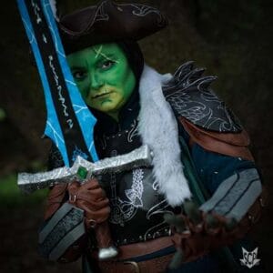 Fjord Cosplay, and Costume by @in.crad.ible_cosplays || Photography and Edit by @stickihattcosplayphotos