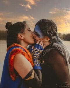 Beauregard Cosplay, and Costume by @that_drunk_cosplayer || Yasha Cosplay by @wig_wearing_moron || Photography by @helloimfran