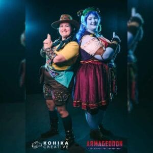 Jester Cosplay by @ashdustcosplay || Veth Cosplay by @k.beth.wilson || Photography by Kohika Creative