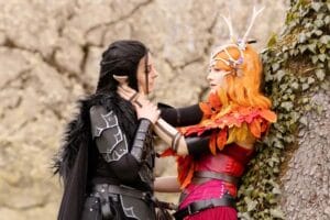 Vax'ildan Cosplay by Second.Horizon.Cosplay (Instagram) || Keyleth Cosplay by critical.circus (Instagram) || Photography by lowistagram (Instagram)