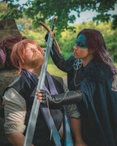 Yasha Cosplay by @inevitablebetrayal || Caleb Cosplay by @tiltawurl || Photography by @boston_fox_pro