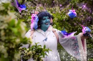 Jester Cosplay, and Makeup by @tohaveahome || Photography and sfx  by @allthingslauren || Coat by @cal_faer