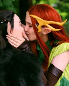 Keyleth Cosplay by @hoshifiziert_ (IG) || Vax Cosplay by @keelin_cos (IG) || Photography by @kawayon__ (IG)