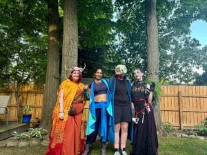 Keyleth Cosplay by Kayla Farewell || Beau Cosplay by Alexis Pereira || Pate Cosplay by Rebecca Wendland || Laudna Cosplay by Jordan Murphy