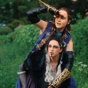 Beau Cosplay by @unsorrowcosplay (IG) || Yasha Cosplay by @redrainofroses (IG) || Photography by @paulburian (IG)