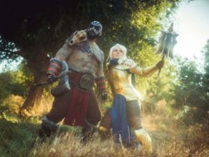 Grog Cosplay by @nikko.cosplay.71 || Grog Makeup by @lady__live and @that.poetesss || Pike Cosplay by @katiesimrell || Photography by @saikotic.exe