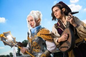 Pike Cosplay by @redrainofroses (Instagram) || Scanlan Cosplay by @unsorrowcosplay (Instagram) || Photography by @tehweiman (Instagram)