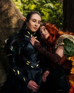 Vax Cosplay by @laurens_openworld || Keyleth Cosplay by@Little_witch.cosplay || Photography by @Cooper_burnz.az