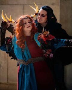 Keyleth Cosplay by @rubysilverado || Vax Cosplay by @lydiaheartwell