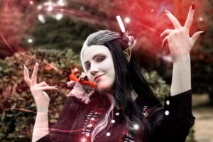 Laudna Cosplay by @gwen.redfield || Photography by @bimberries