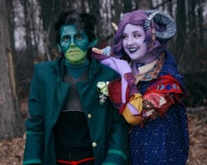 Molly Cosplay by @cos.possum || Fjord Cosplay by @guessicos