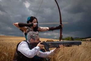 Vex'ahlia Cosplay by @kristie_blue.eyed.fox || Percy Cosplay by @sandro.nordmann || Photography by @kristie_blue.eyed.fox