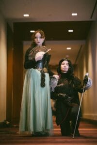 Julien Cosplay by @jesperjj.cos || Lady Aranessa Cosplay by @silverstars.cos