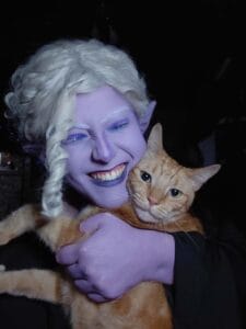 Essek and Frumpkin Cosplay by @Queenvenusdoom