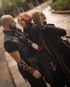 Astrid Cosplay by @cupidsniper || Eadwulf Cosplay by @artofthemax || Caleb Cosplay by @tato_cosplay || Photography by @midnight.fotografie