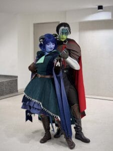 Jester Cosplay by Sasha @idlesasha || Fjord Cosplay by Dennis @bilkovchai