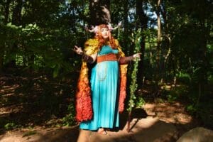 Keyleth Cosplay by @cassiopeia_cos || Photography by @fateforgedinsteel