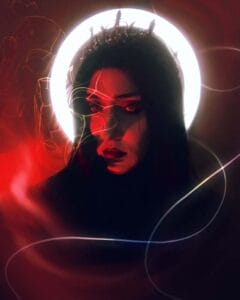 Matron of Ravens Cosplay and Photography by @nerdy.nostalgia