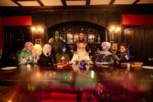 The Mighty Nein || Caduceus cosplay by @lielocos || Yasha cosplay by @redrainofroses || Fjord cosplay by @edelweiss.chaos || Jester cosplay by @opheliadeckardcosplay || Caleb cosplay by @unsorrowcosplay || Trent cosplay by @kingswoodcosplay || Nott cosplay by @jayburding || Essek cosplay by @fael_costumes || Beau cosplay by @nerdishcosplay || Photography by @ameliacarvellphotography