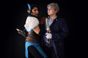 Vex'ahlia Cosplay by @nevermore__san || Percy Cosplay by @allievadner || Photography by @jls_alvarez B